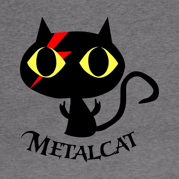 Metal cat by Illustration